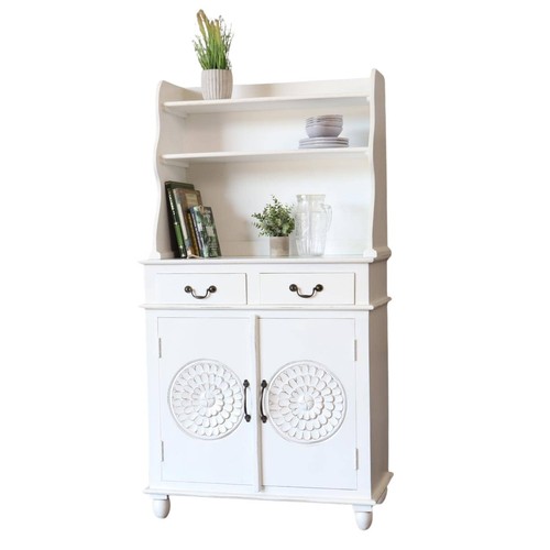 Highboard blato shabby weiß - highboard,