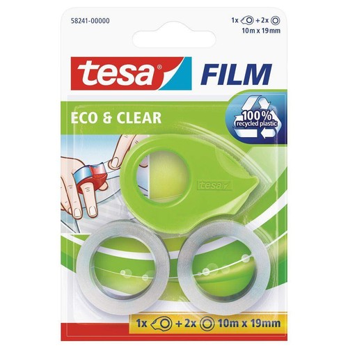 Tesa eco clear mini abroller - eco,