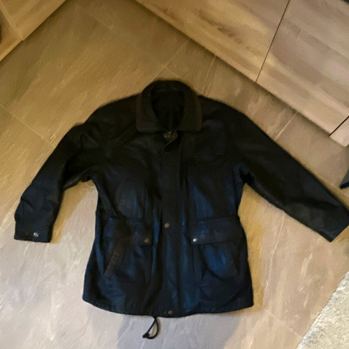 Herren lederjacke schwarz - lederjacke,