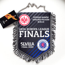 Fußball Wimpel Eintracht Frankfurt Glasgow Rangers  Europa League Finale 2022