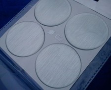 4 Geb. Metall Embleme für