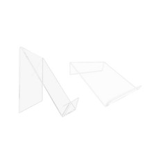 Hemdständer transparent