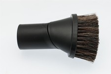 Saugpinsel, Staubsaugerpinsel, Möbeldüse universal Ø 35mm, oval, mit Pferdehaar