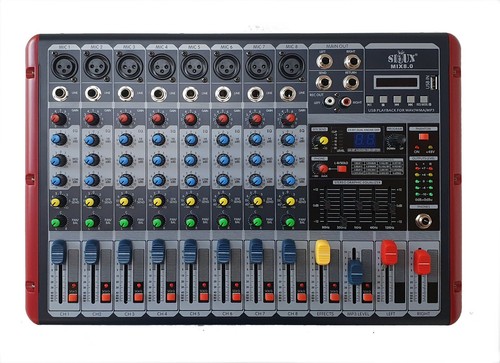 Mischpult live mixer 8 - pa,