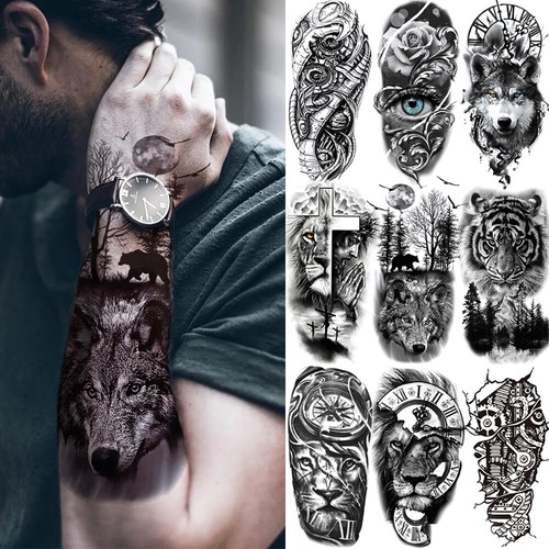 Große temporäre tattoos - große,