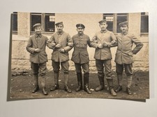 ? Original Foto 1. Weltkrieg Soldaten u. Offizier Kameradschaft Ohrdruf unbesch