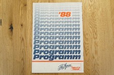 DEUTZ FAHR Traktoren Mähdrescher Typ Programm 88 16 Seiten 1988 Poster