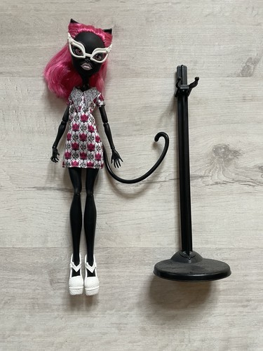 Monster high puppe catty noir - high,