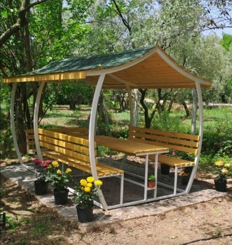 Garten pavillon schaukelbank - pavillon,