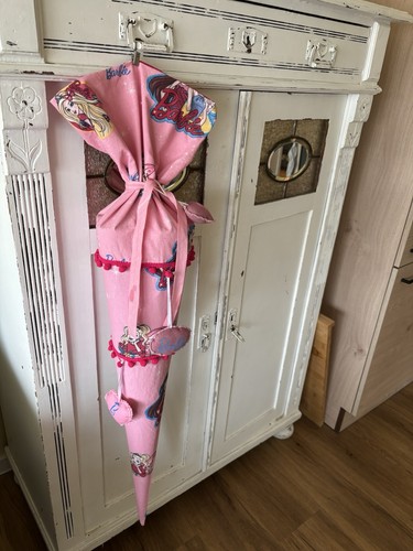 Schultüte aus stoff genäht - aus,