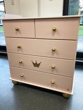 Pinolino Kommode "Prinzessin Karolin“ H 101 x B 92 x T 46 cm