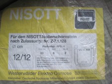 2 Stdm Schornstein Isolierung Steinwolle Dämmplatte 33mm 25x70cm 8 Platten 1,4m²