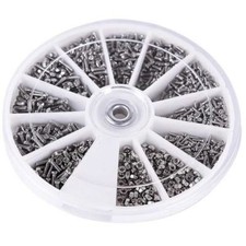 1200 Stück Edelstahl Schrauben Mutter Set M1-1.6 Für PC Brille Handy Maschinen
