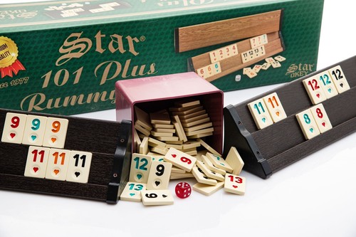 Rummy spiel set - aus, mit
