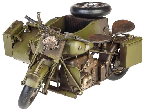 Modell motorradgespann blech - modell,