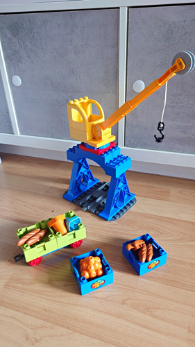Duplo eisenbahn kran - duplo,
