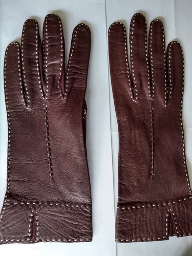Damen leder handschuhe - damen,