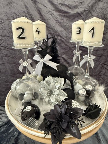 Adventskranz weihnachten - adventskranz,