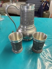 Zinnkrug - Set mit 2