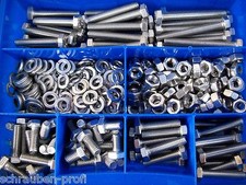 410 Teile Edelstahl Schrauben