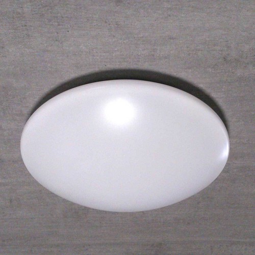 Deckenlampe weiß rund - , 25cm