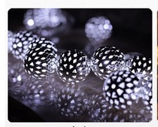 20/50 LED Lichterkette Solar Außen Lichter Lampion Batterie Beleuchtung GartenDE