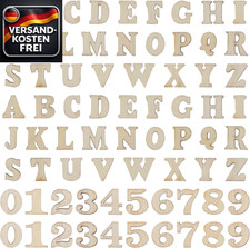 Holzbuchstaben Zahlen 15mm A-Z