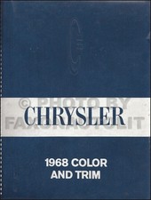 1968 Chrysler Farbe und