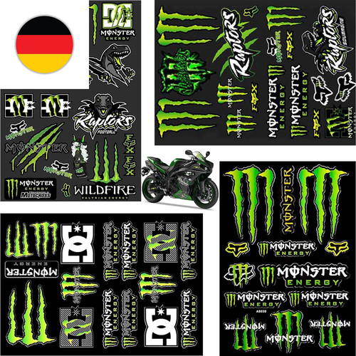 Teilig monster energy - 4-teilig,