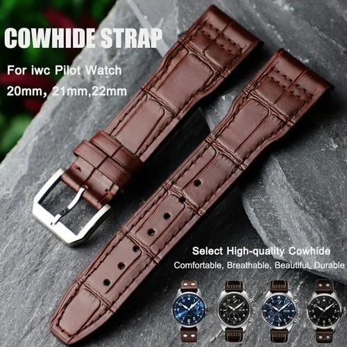Echtleder uhrenarmband passend - echtleder,