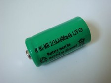 Akku Ni-MH 2/3AA 600mAh 1,2V für SOLAR-Leuchten Lampen Mignon Akkus Batterie