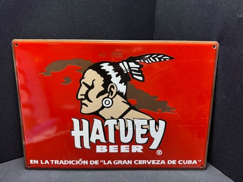 Hatuey beer emailleschild - hatuey,