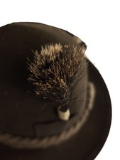 Gamsbart IMITAT Schwarz12cm