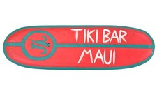Tiki Bar Schild aus Holz 60cm
