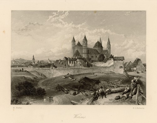 Rheinland pfalzworms dom - dom, st