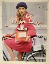 Werbepapier Parfum. Parfum Ad