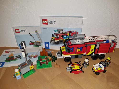 Lego city 60374 - feuerwehr, auto