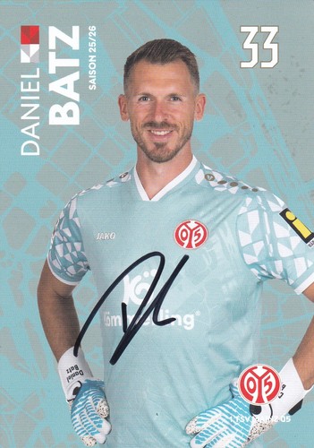 Autogrammkarte daniel batz - ,