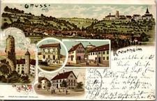 German Gruss  aus postcard