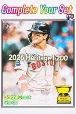2026 Topps HERITAGE  *Complete
