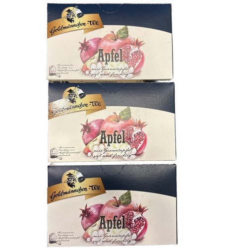 3xgoldmännchen tee apfel - tee,