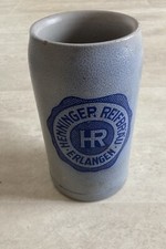 alter Bierkrug aus Sammlung Maßkrug, 1,0 Liter, Henninger Reifbräu Erlangen, HR