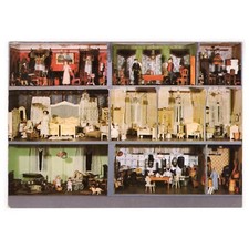 AK Rhein. Freilichtmuseum in Kommern / Puppenhaus, 2. Hälfte 19. Jahrhundert