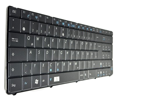 Deutsche schwarz tastatur - schwarz,