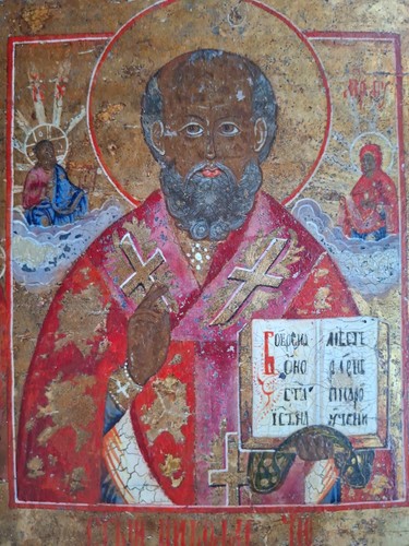Antike russische ikone - russische,