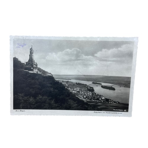 Postkarte rüdesheim bingen - ak,