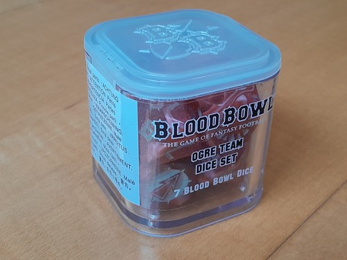 Blood bowl ogre team - bowl:,