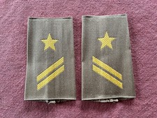 Bundeswehr Rangabzeichen Marine Obergefreiter - (gelb auf khaki) -