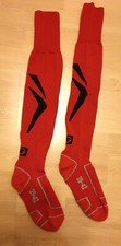 Saller Fußballsocken Sportsocken Fußball Socken Stutzen knielang rot Gr. 39-42