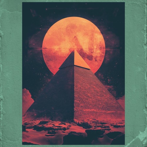 Pyramide poster schöne - poster,